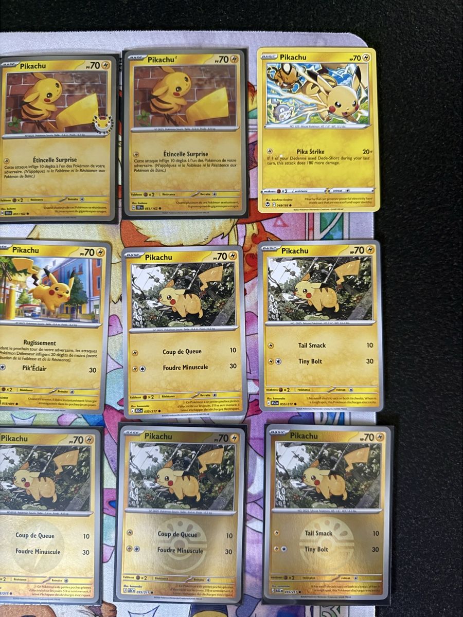 Pokémon Carte collezionabili: Pokémon - Lot Pikachu – Nuovo (secondo la descrizione) da Uvrier venduto da sauma85 3
