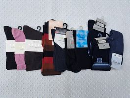 NEU! 10x Damen Socken Long Socks bunter Mix Gr. 35-38