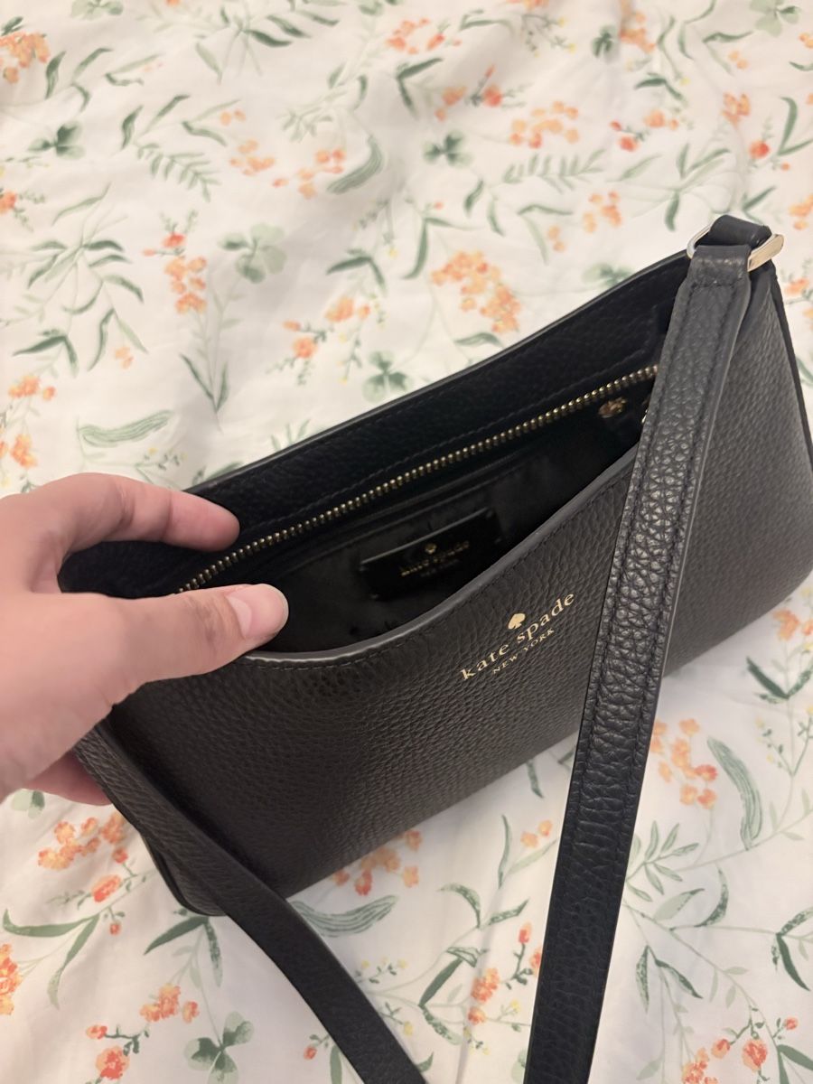 Kate Spade Borse da donna: Kate Spade Black Leather Shoulder Bag - Perfect for Spring! – Nuovo (secondo la descrizione) da Meyrin venduto da yej_w8lz 3
