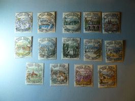 1982-1986 Tierkreiszeichen ET Ausgabetag Vollstempel 680-693