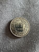 2 Franken 1967 Münze Schweiz 