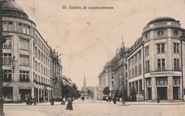 St.Gallen- St.Leonhardstrasse  1914