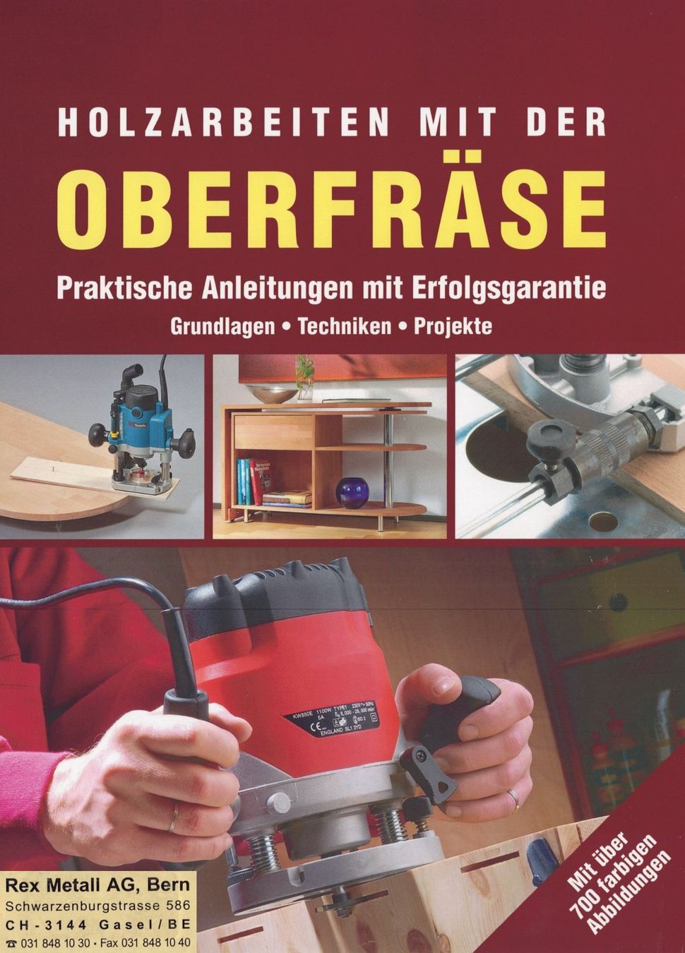 Libri: Holzarbeiten mit der Oberfräse, 17 Objekte – Nuovo e nell'imballaggio originale da Gasel venduto da CreaRex