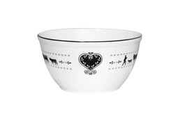 STEINLIN Schüssel Salatschale Früchteschale 23cm Alpaufzug