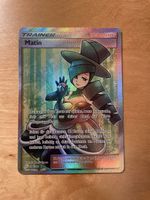Pokemon Matin Full Art Trainer Karte DE Team Up
