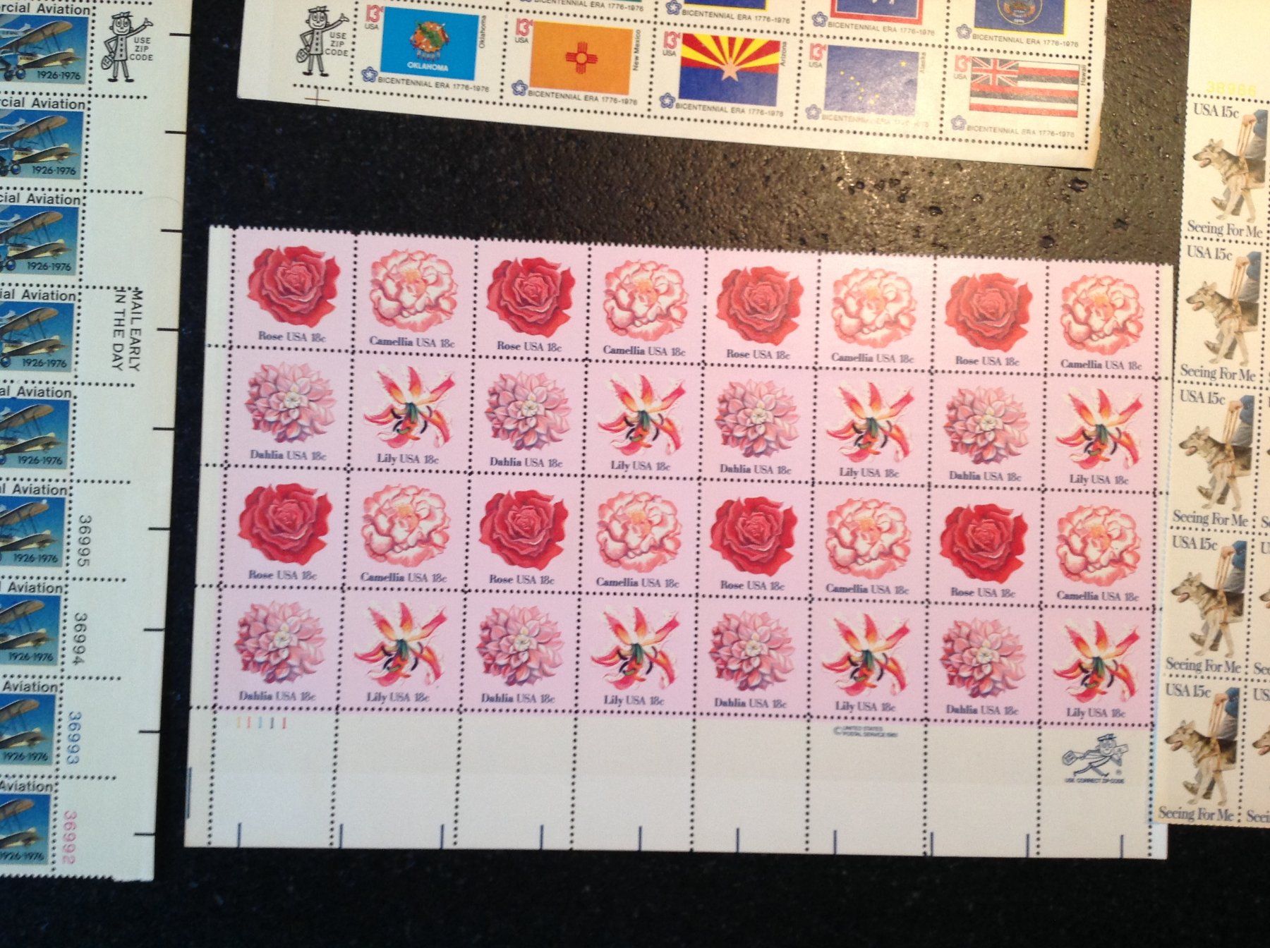 Alle Briefmarken: timbre USA ** – Gebraucht aus Vuiteboeuf von broticaire 8