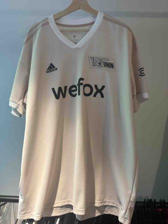 Herren Trikot Union Berlin Adidas beige Grösse XXL