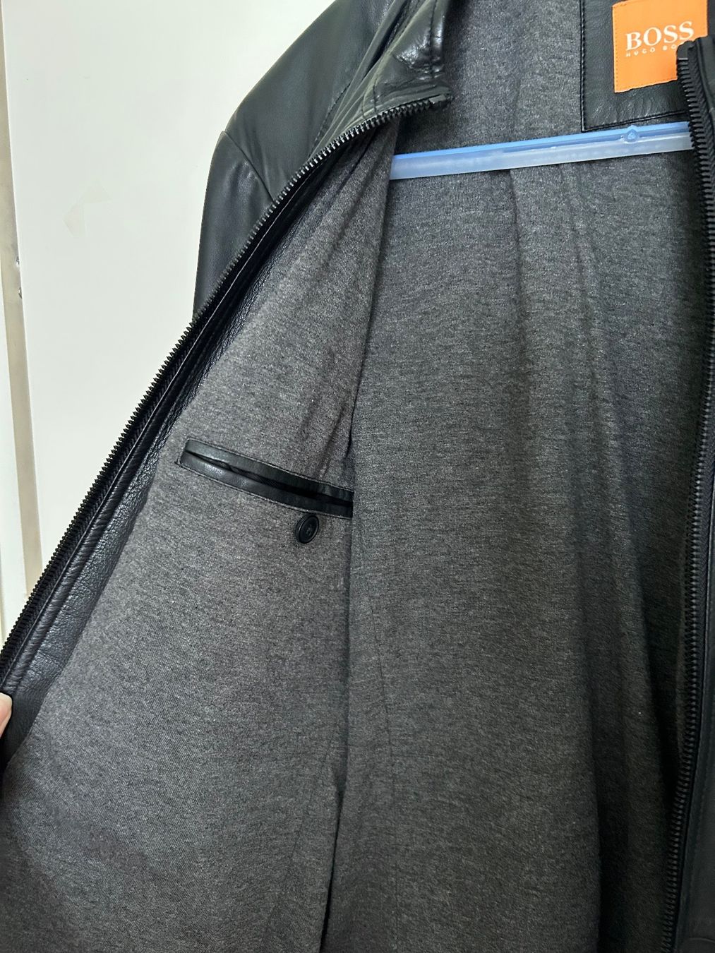 Hugo Boss Jacken: Herren- Lederjacke „Hugo Boss“ – Neu (gemäss Beschreibung) aus Zürich von robbii13 5