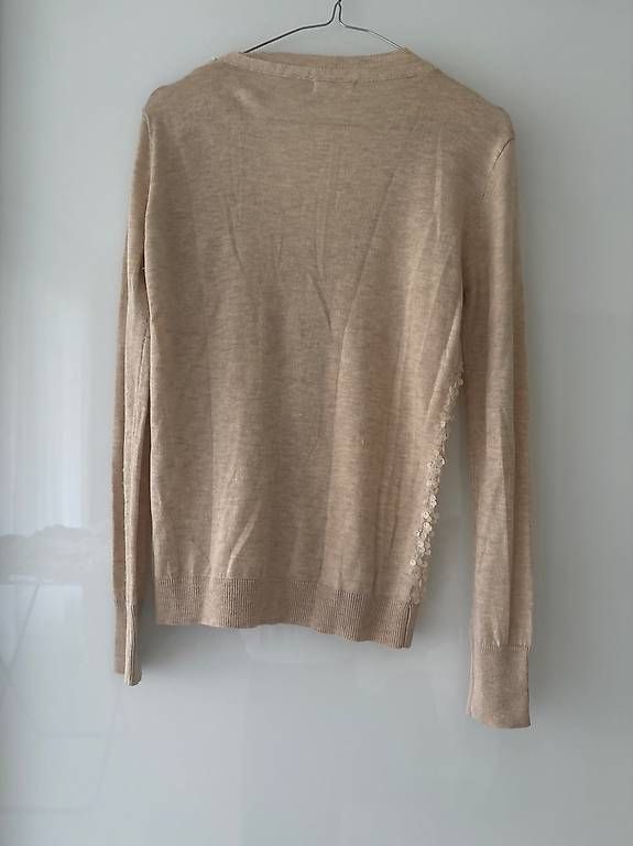 Gilet & Giacche senza maniche: Jaquette beige à paillettes S – Usato da Chêne-Bougeries venduto da Luke17 3