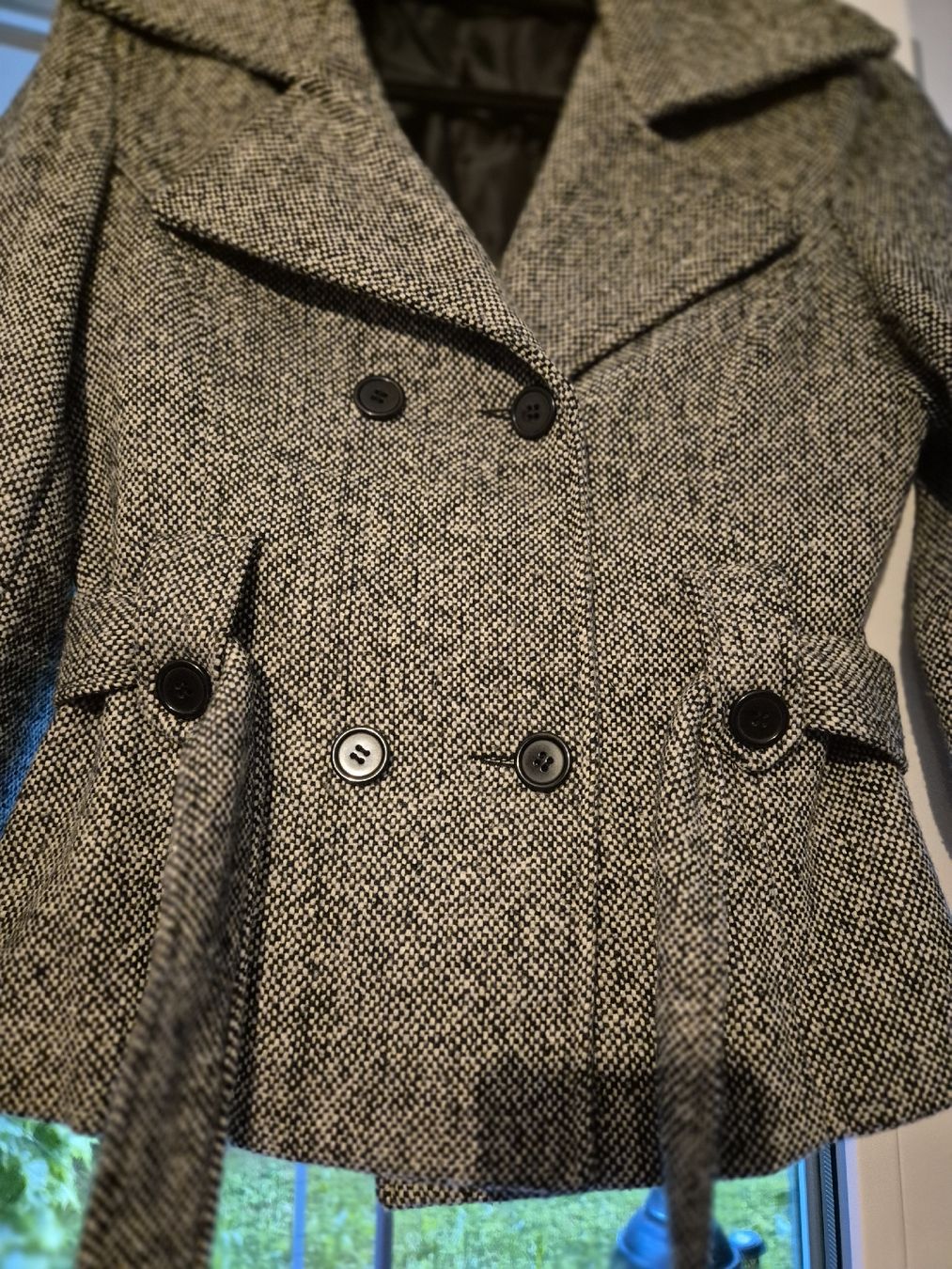 Mäntel: Übergangsmantel Bouclé-Optik, tailliert, Gr. 38, – Neu (gemäss Beschreibung) aus Zürich von mit_jz2x 1