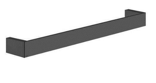 Handtuchhalter: Barre à linge Gessi Rettangolo noir mat – Neu (gemäss Beschreibung) aus Crans-Montana von isa_6yrl