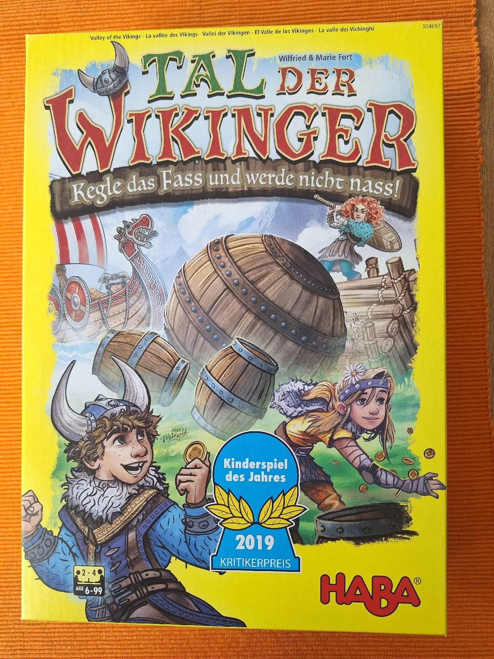 Haba Giochi: Tal der Wikinger Brettspiel Komplett – Usato da Sempach Station venduto da Feuersalamander69