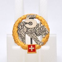 Béretemblem Felddivision 5 Goldrand