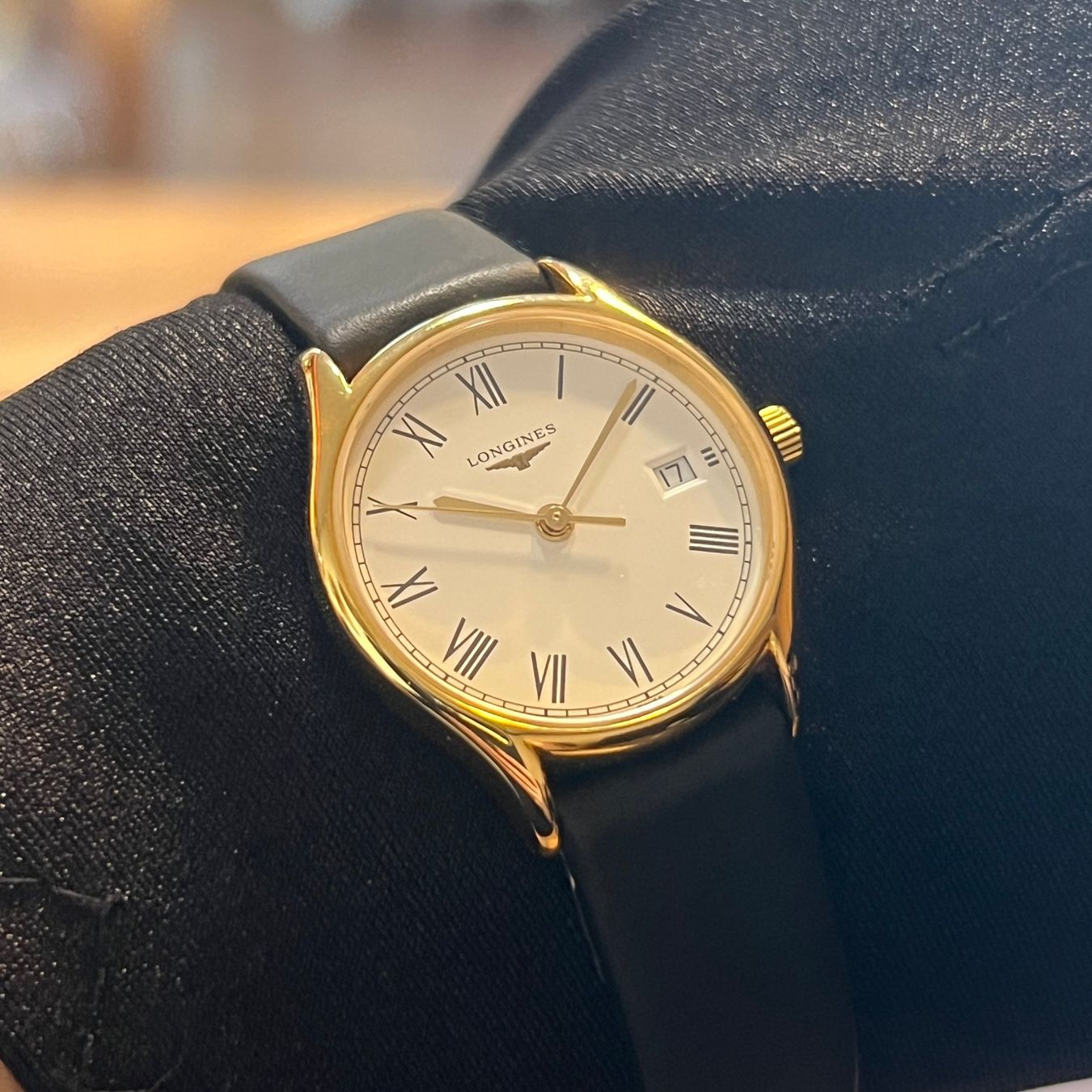 Longines Montres: Longines Lyre Quartz Date White Dial L4.259.2 – D'occasion à Carouge GE par Watchaser 3