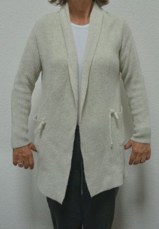 Warme Langjacke von s.Oliver, wool blend, Grösse 36