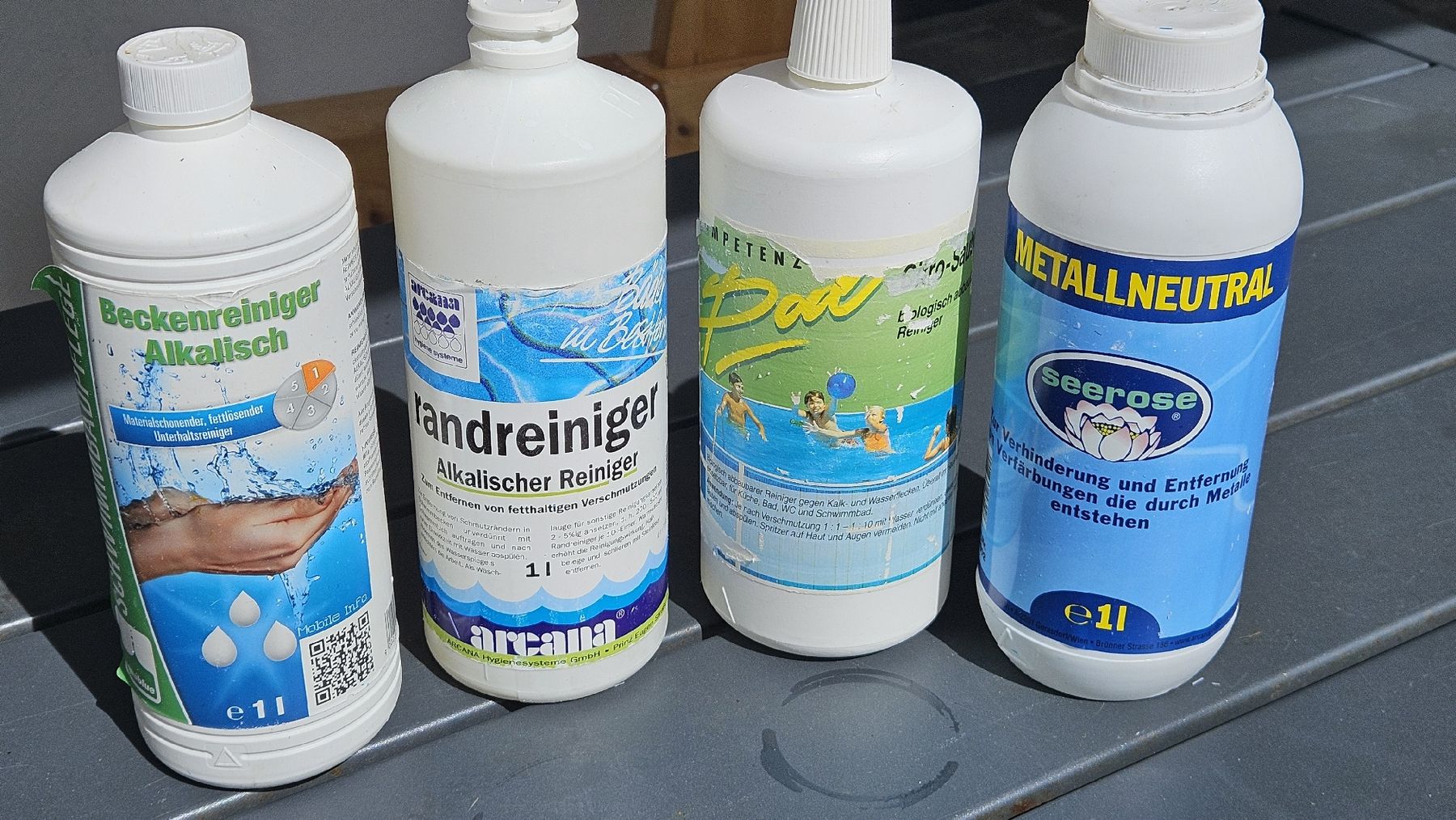 Schwimmbad: Poolchemie grosses Set – Gebraucht aus Rudolfstetten von Hoppel17 2