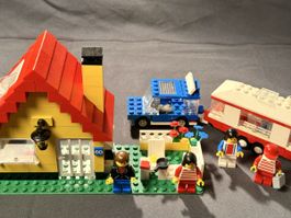 Lego 6360 Weekend Cottage + Lego 6590 Vacation Camper