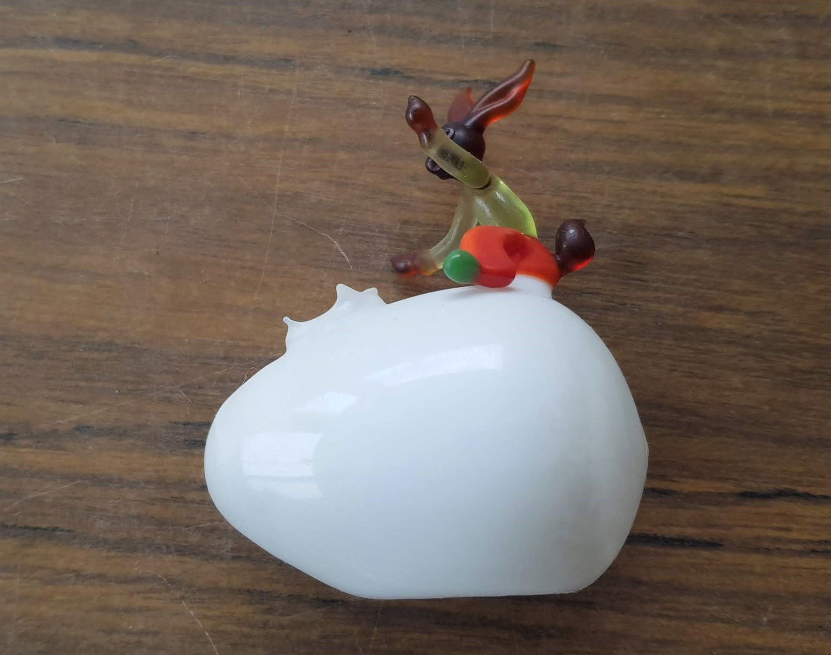 Statuette: Osterhase Glasfigur antik – Usato da Mörschwil venduto da antiksalon 8