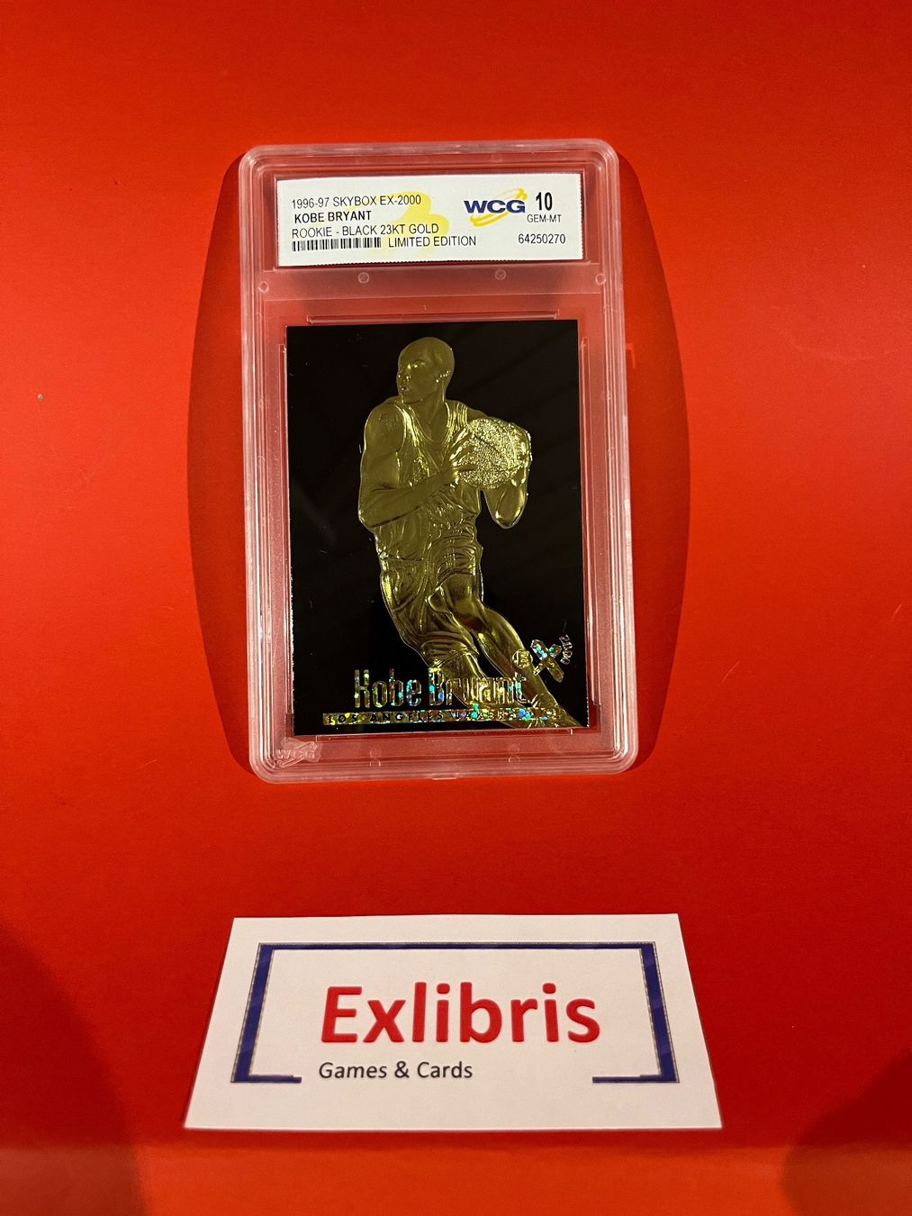 Cartoline: Kobe Bryant - Skybox - 23KT GOLD Card – Usato da meierskappel venduto da Exlibris