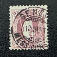 Stehende Helvetia 1882, 71A, gestempelt