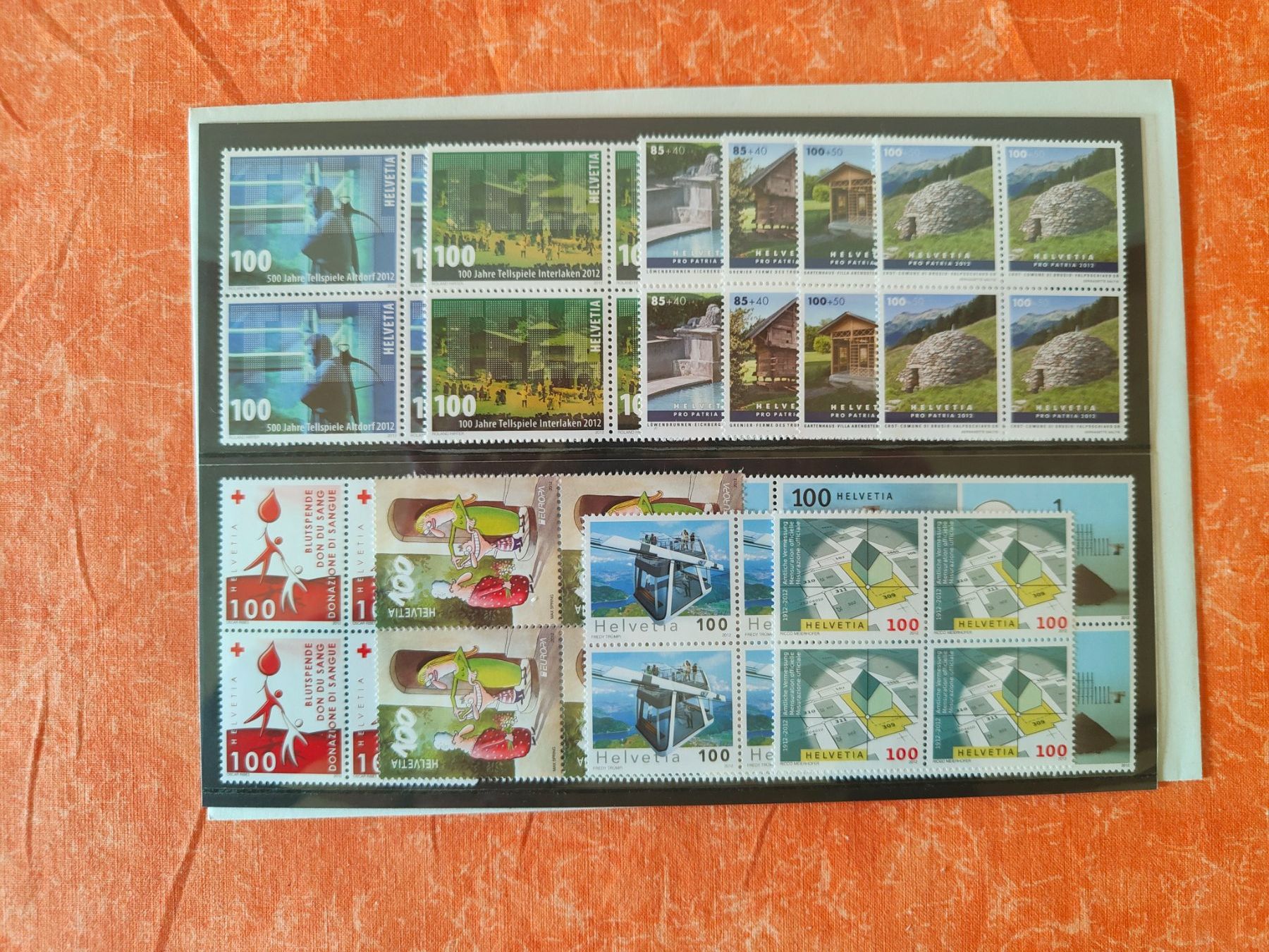 Tutti i francobolli: Timbres 2012 blocs de 4 non oblitérés – Nuovo e nell'imballaggio originale da Gryon venduto da Jessicaj87 3