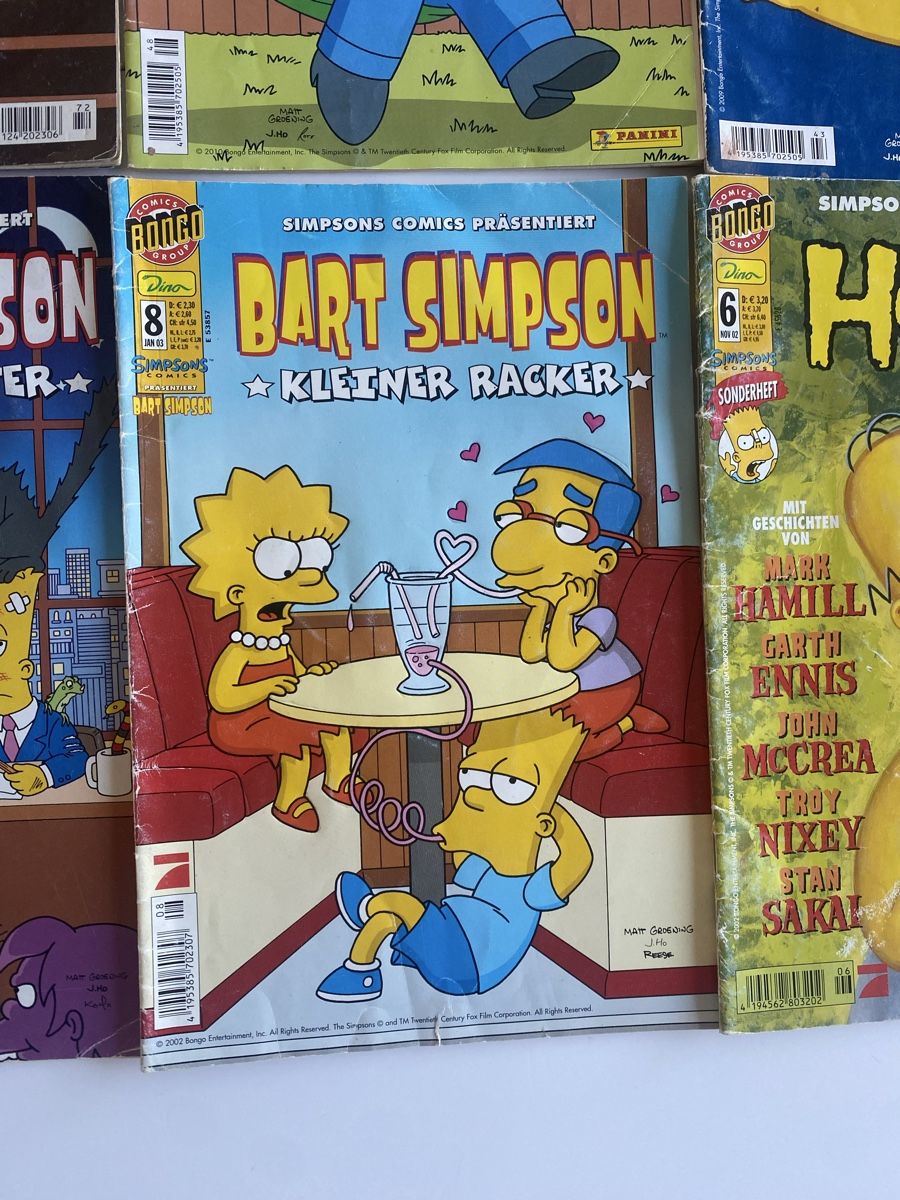 Fumetti: Simpsons Comics Konvolut, 8 Stück – Usato da Adliswil venduto da Fabisales 2