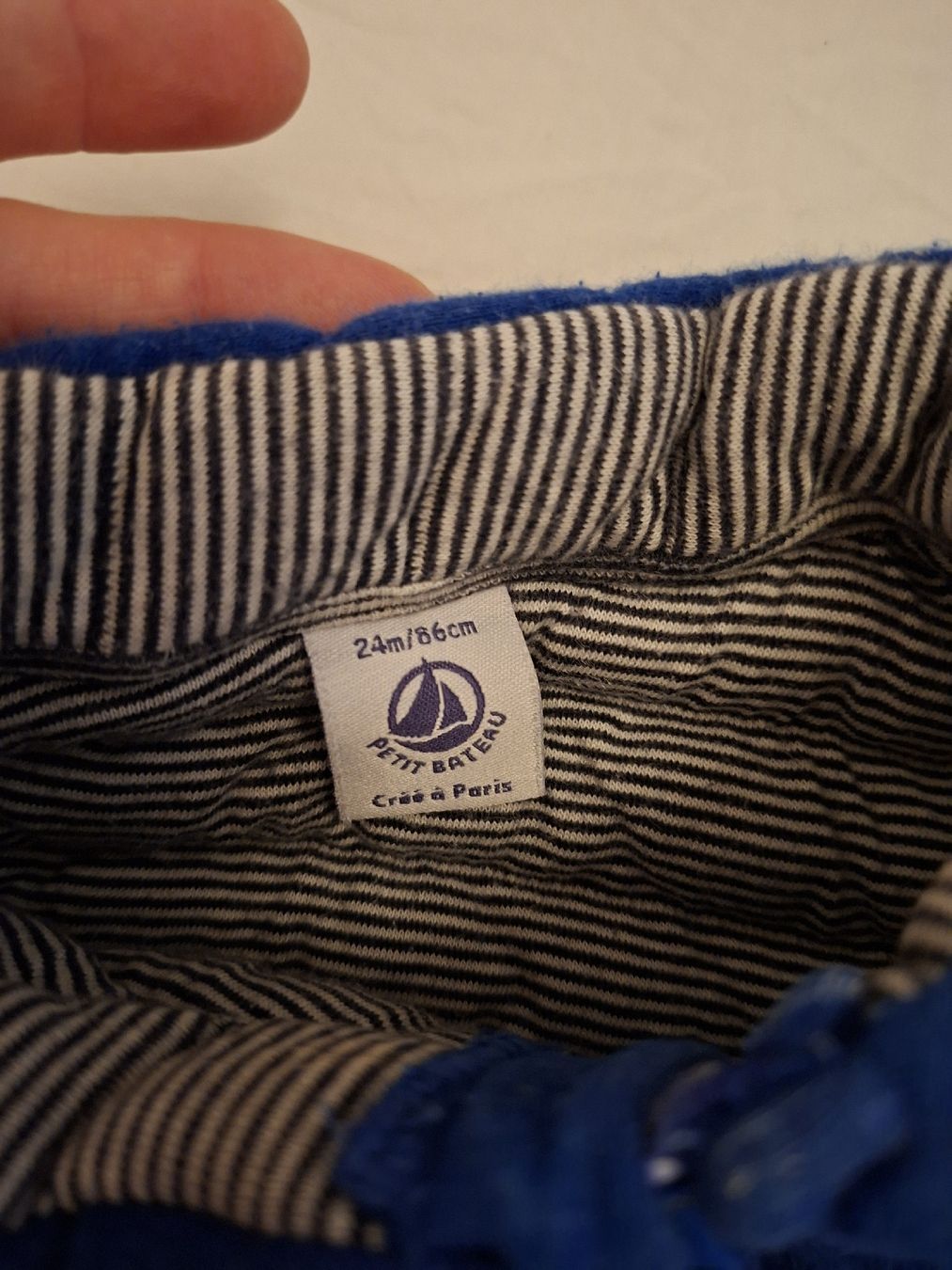 Petit Bateau Jacken & Mäntel: Blouson sans manches Petit Bateau bleu 86 – Gebraucht aus Plan-les-Ouates von Laly_92 4