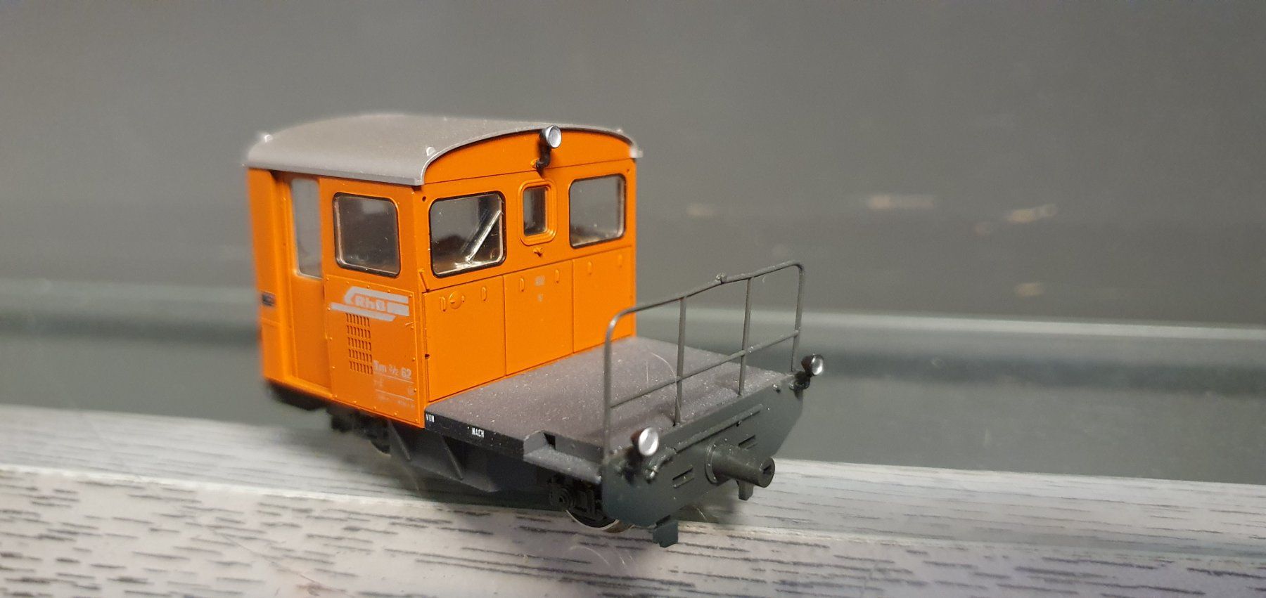 Bemo Modellini di ferrovie: BEMO: RHB TRAKTOR Tm 2/2 ORANGE 127362 OVP – Usato da Biglen venduto da taunus82 5