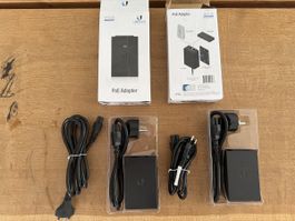 2 x Ubiquiti PoE Adapter 48V 0.5A Gigabit