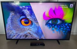 43" UHD 4K HDR LED Smart Fernseher Philips 43PUS6503 ab 1.-