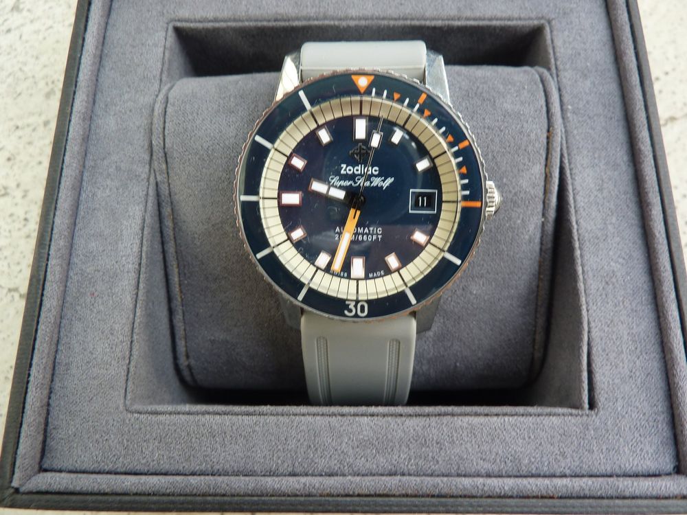 Montre Bracelet Zodiac Automatique Pour Homme - Occasion (État à Vérifier)