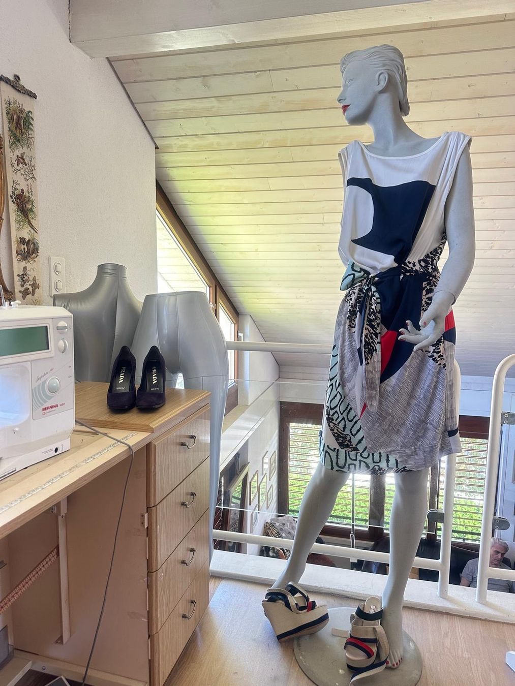Scarpe da donna: Plateaupumps mit Keilabsatz von SERAFINI ETOILE – Usato da Neuhausen venduto da Lechasseur 6