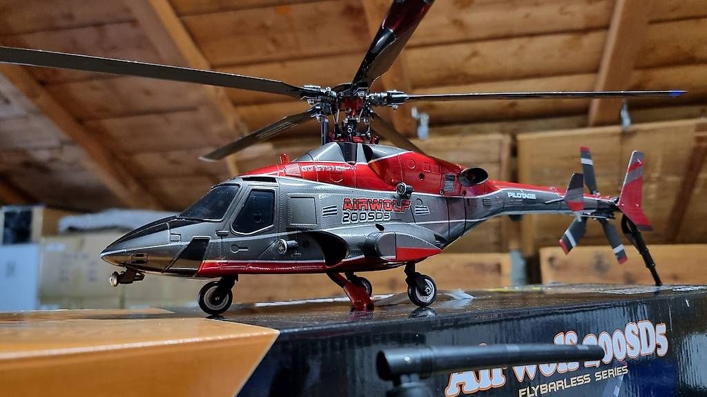 Walkera RC Modellbau: Walkera Airwolf 200SD5 – Gebraucht aus Unterengstringen von Baldyman 1