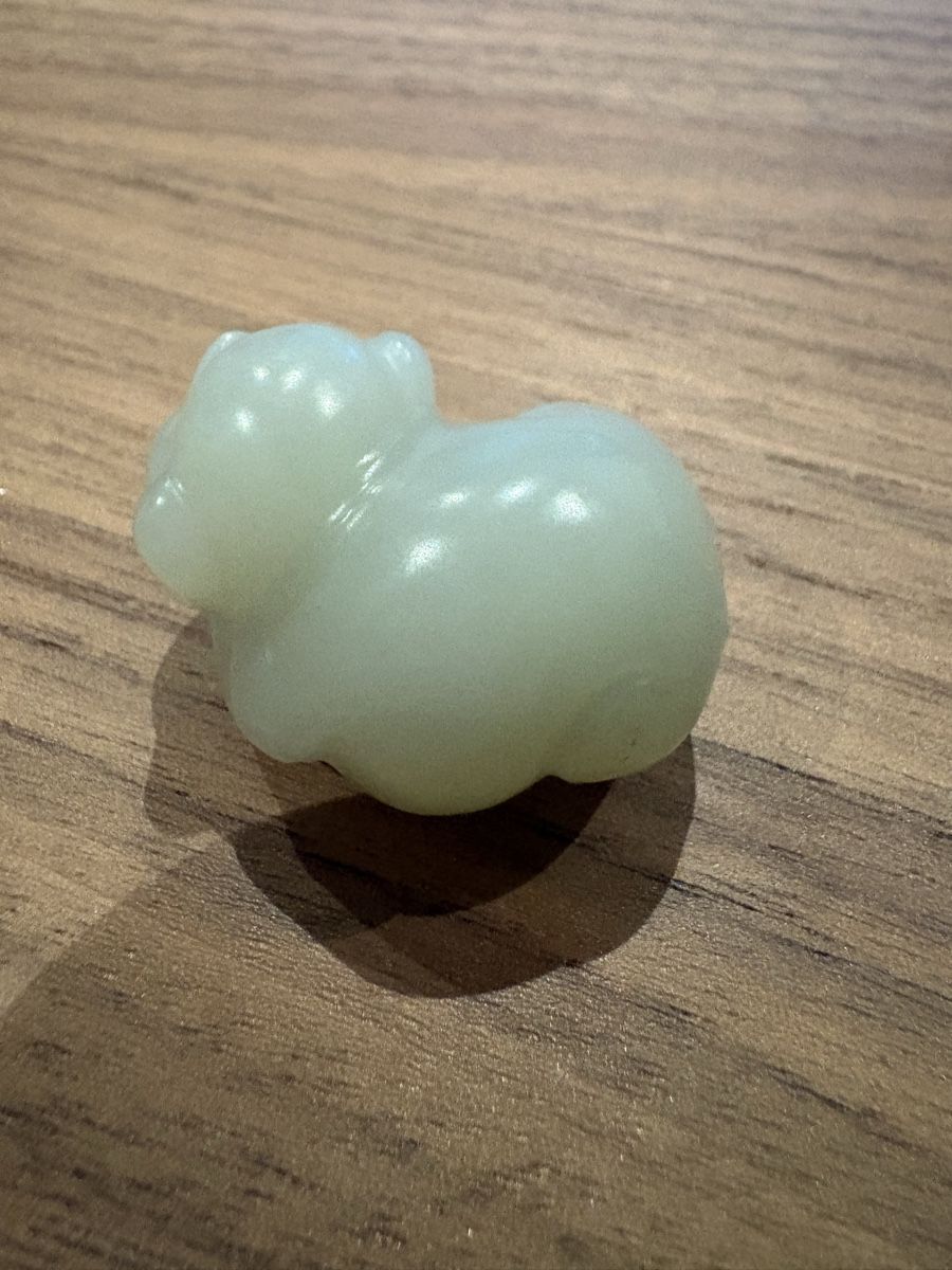 Pietre preziose: Hetian Jade Glücksschwein – Usato da Goldau venduto da 19099 3