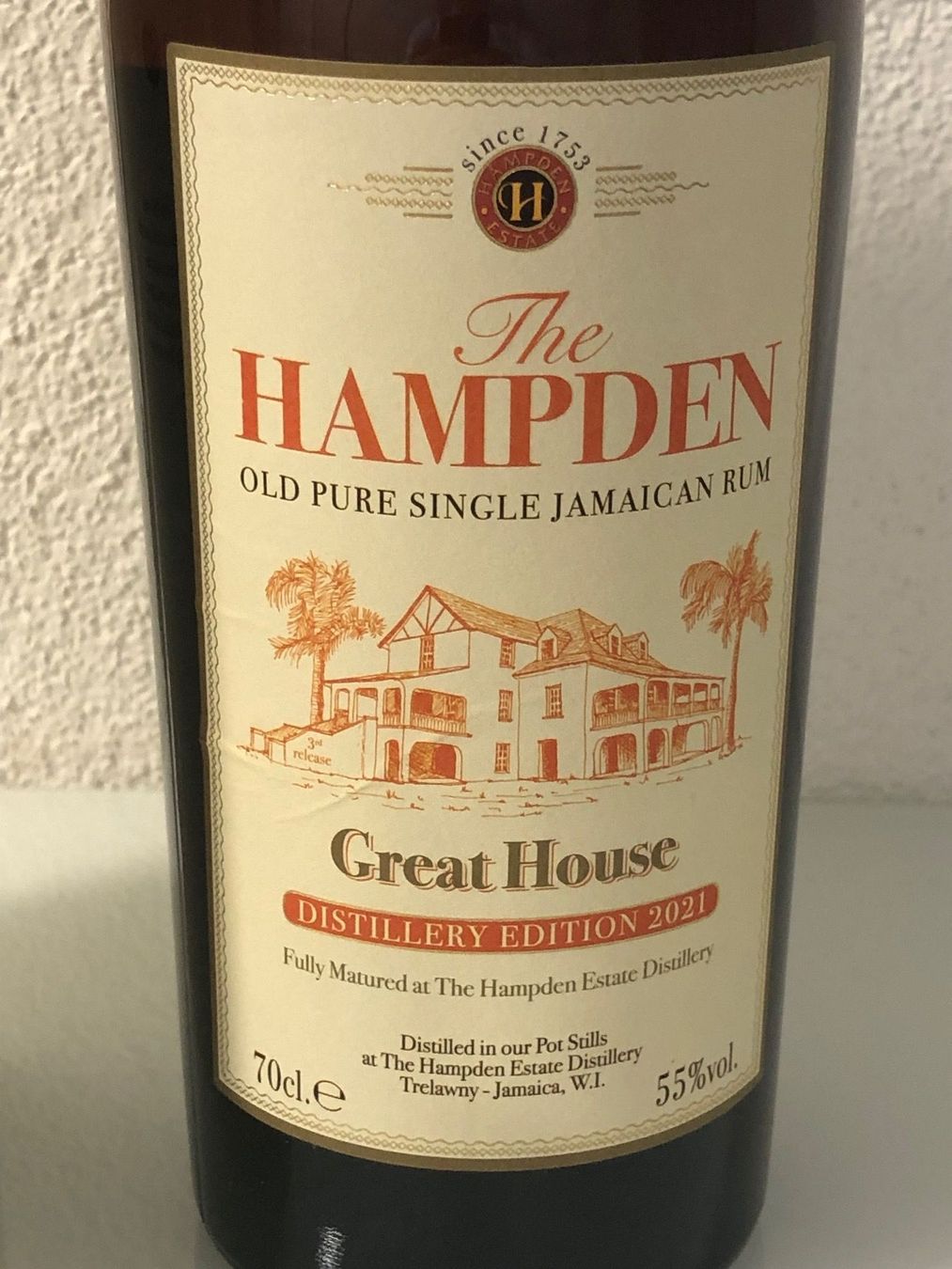 Spirituosen: Hampden Great House 2021 Rum – Neu und originalverpackt aus Zug von A1L-B 1