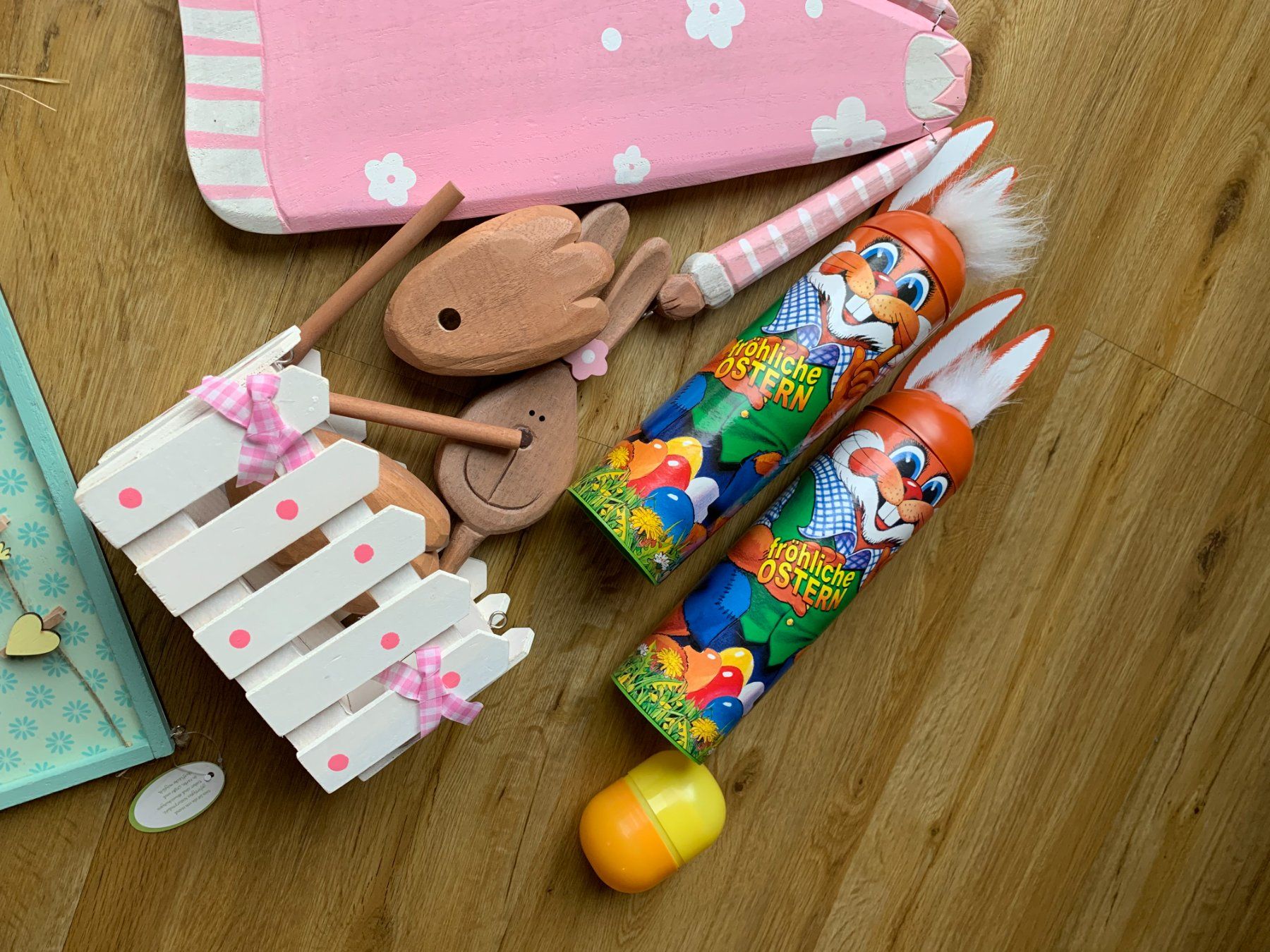 Tutte le decorazioni: Großes Set Dekoration & Verpackung Geschenk Ostern Hase Eier – Usato da Wolfwil venduto da NewGirl 7