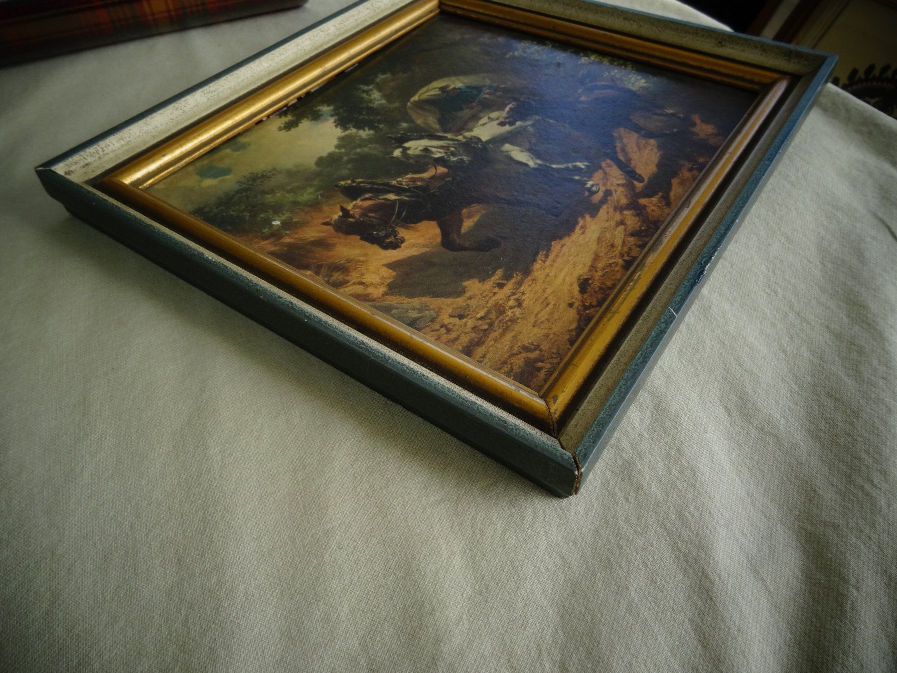 Cadres de tableaux: 1 Bilderrahmen mit Bild – D'occasion à Neerach par jenny062 1