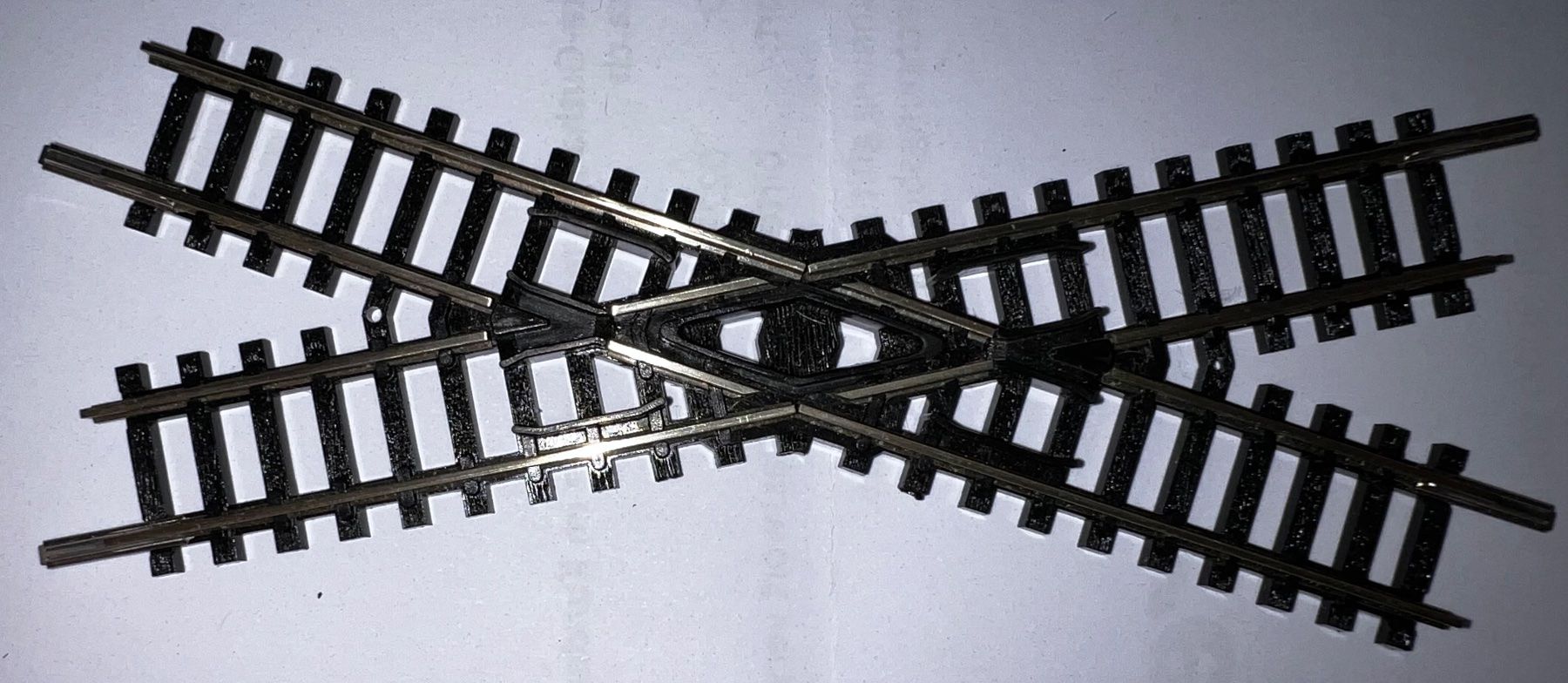 Trix Modelleisenbahnen: Minitrix 4958, Kreuzung 30 Grad – Gebraucht aus Basel von jonnyhaas 1