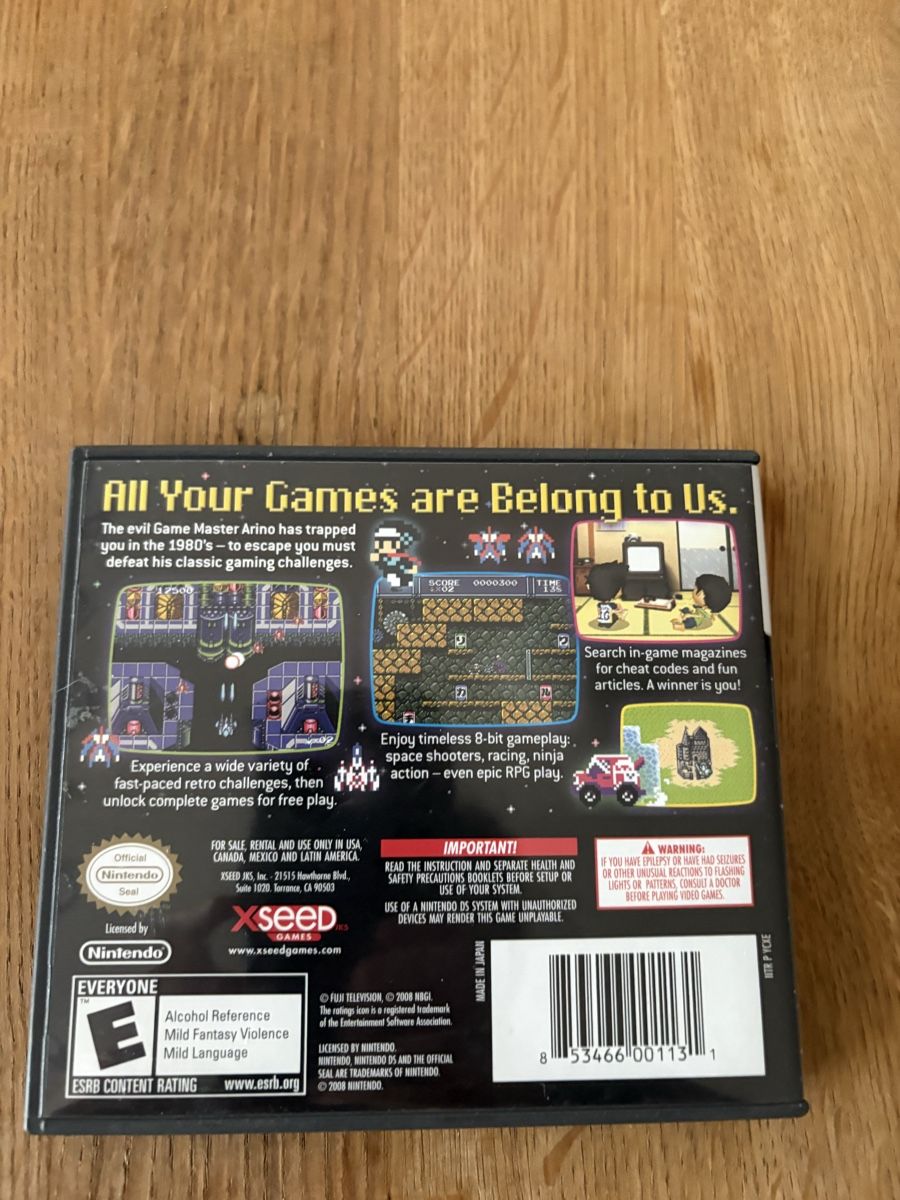 Giochi: Retro Game Challenge DS US komplett – Usato da Aarau venduto da ruedinho 1