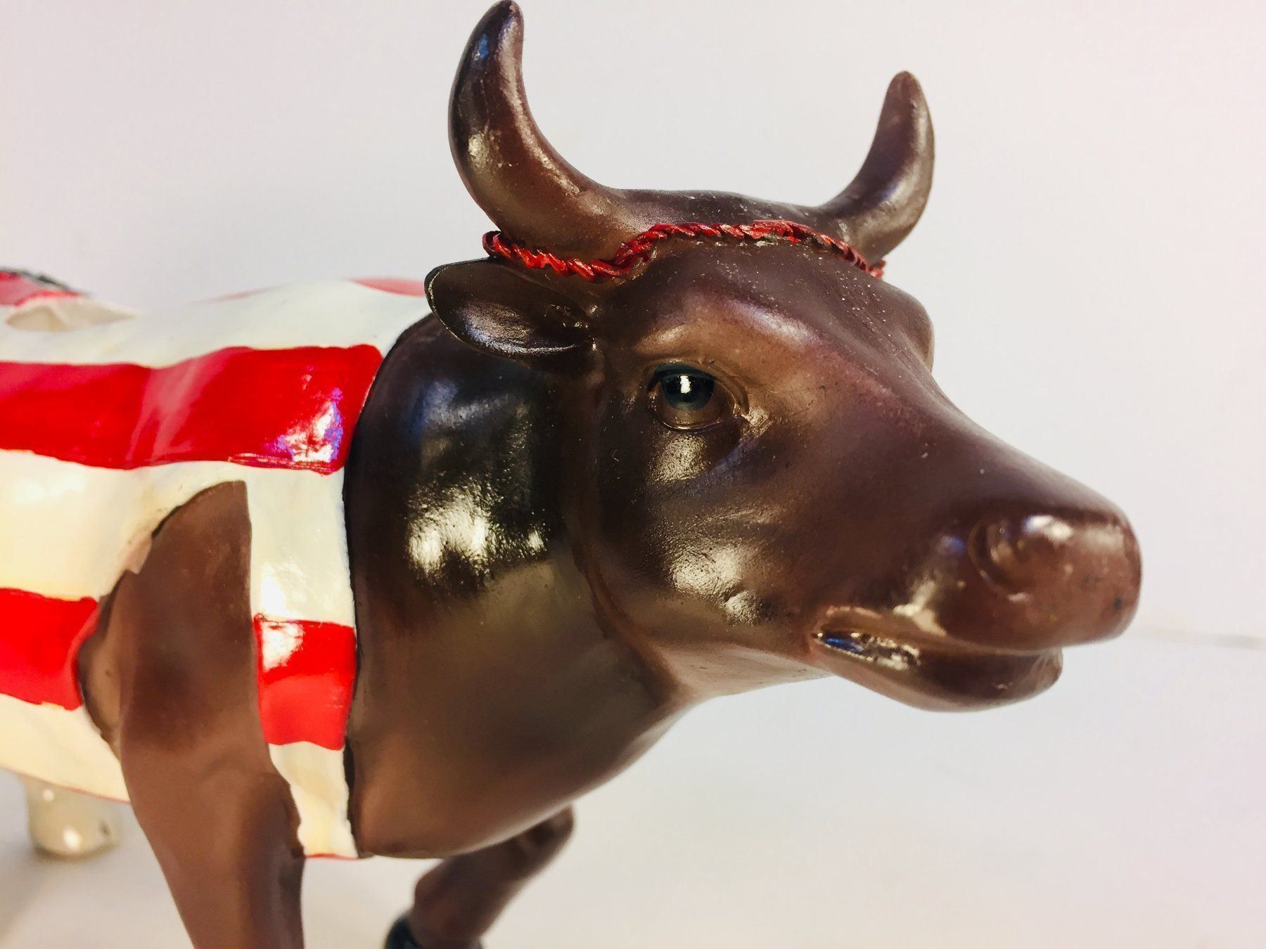 Statuette: Amerikan Kuhfigur Aufbewährungsfigur – Usato da Schaffhausen venduto da sparzone 9