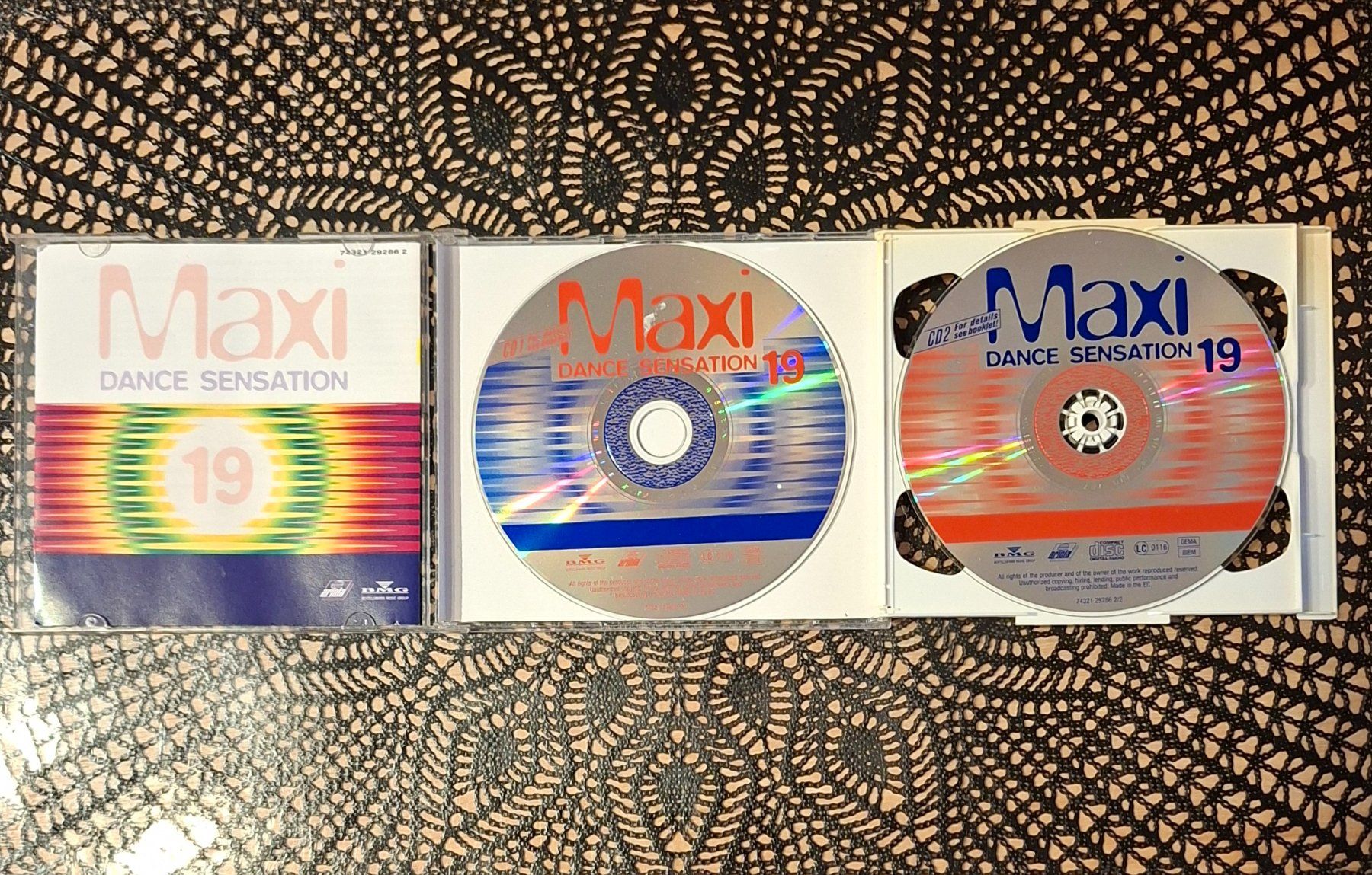 CD: Maxi Dance Senation 19, 2CD Hit Compilation Sampler 1995 – Usato da Schönenberg TG venduto da breiti12 2