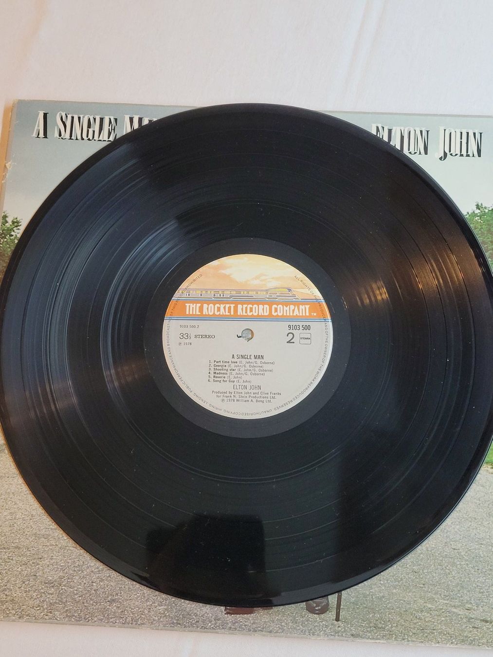 Schallplatten: Elton John - A Single Man - Vinyle 33T – Gebraucht aus La Chaux-de-Fonds von reu_kx5l 4
