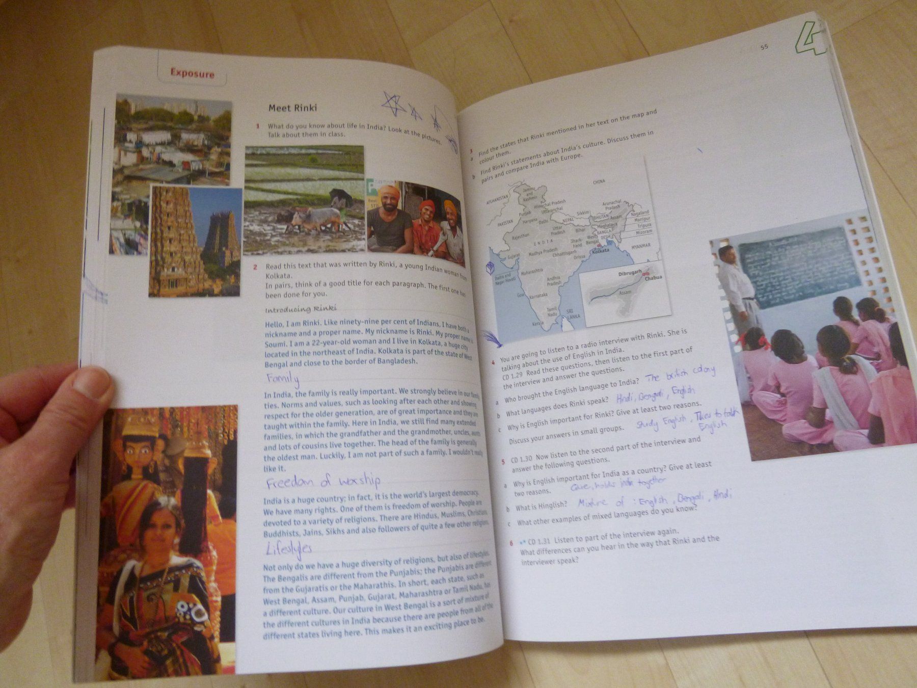 Libri: 2 voices Schulhefter LMVZ THREE trainer file & course book – Usato da Dättlikon venduto da Mamakuga 3