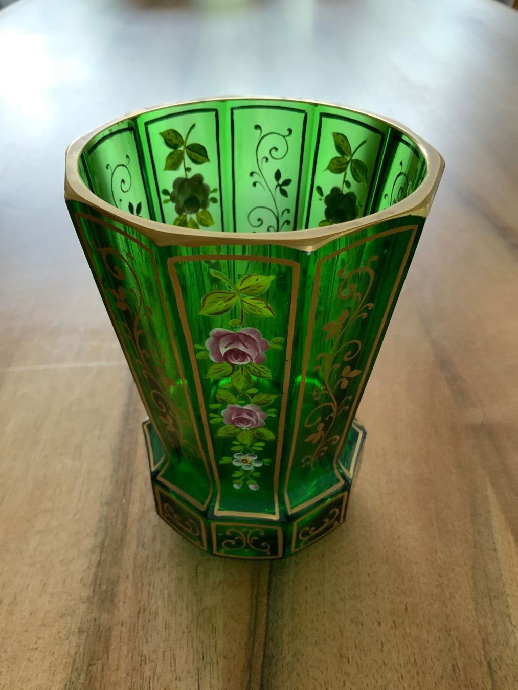 Gläser: Antikes grünes Glas – Gebraucht aus Stans von eb53 2