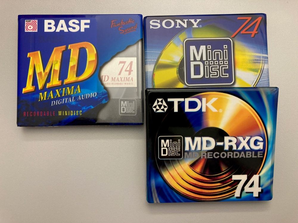 16 MiniDisc (in Originalverpackung) | Kaufen auf Ricardo