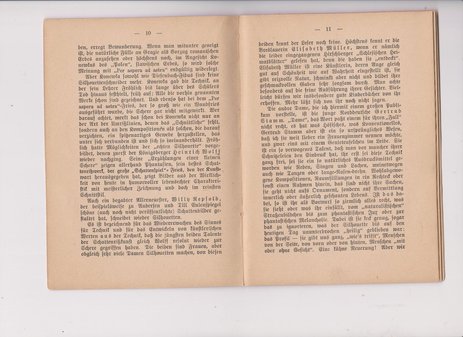Libri: Buch Schattenriffe K. Fröhlich – Usato da Bex venduto da Canouille 1