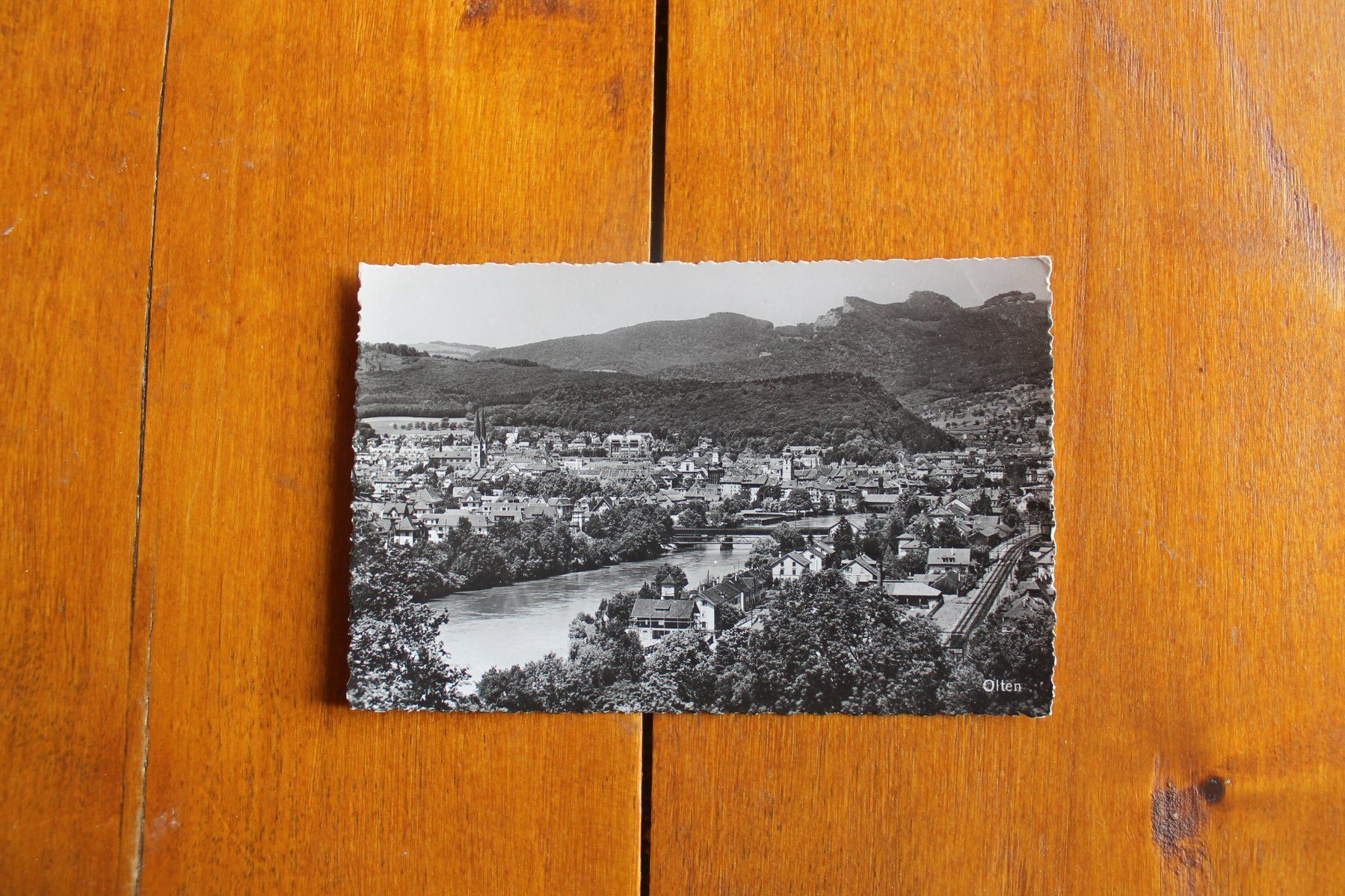 Cartoline postali: AK Olten, Panorama, Feldpost – Usato da Oftringen venduto da kambodo