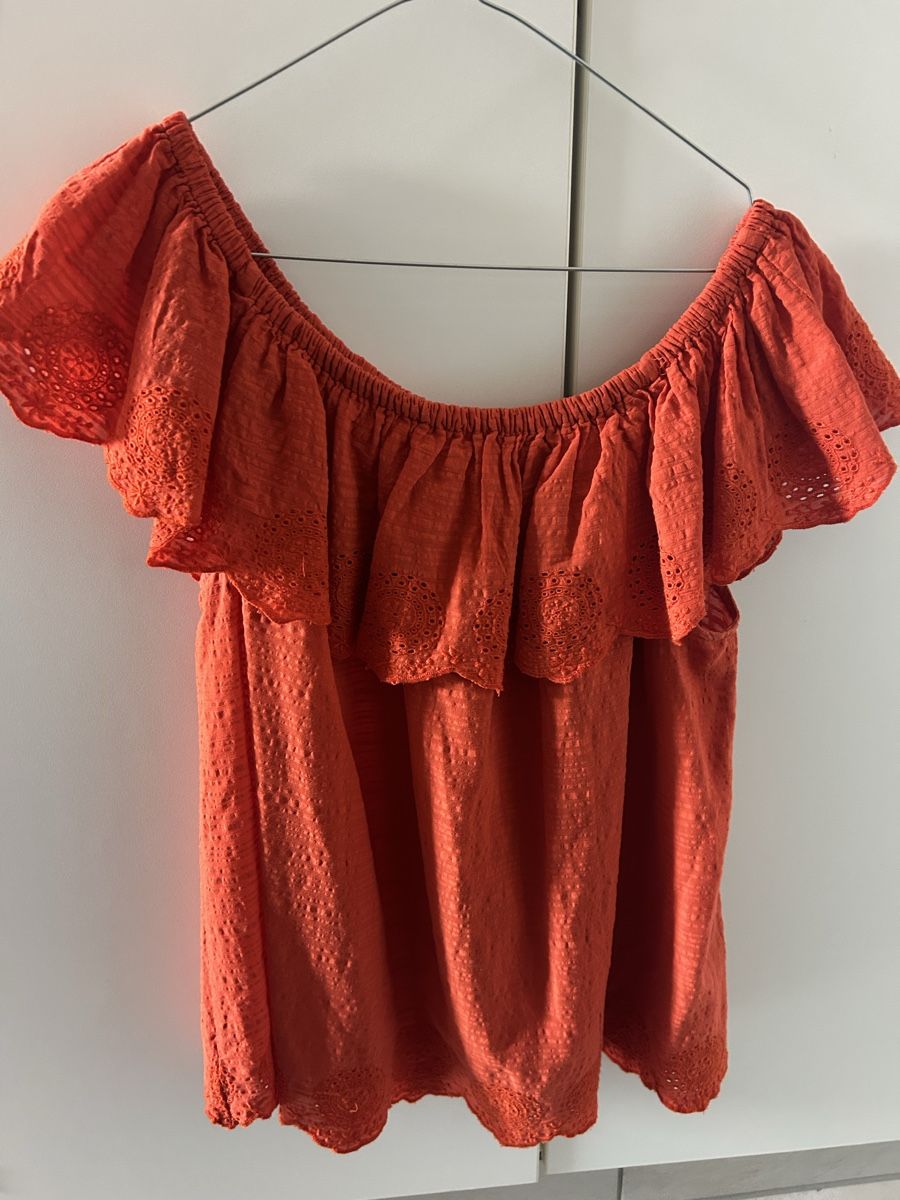 C&A T-shirt: T-shirt/blouse C&A orange – Usato da Daillens venduto da guisepa