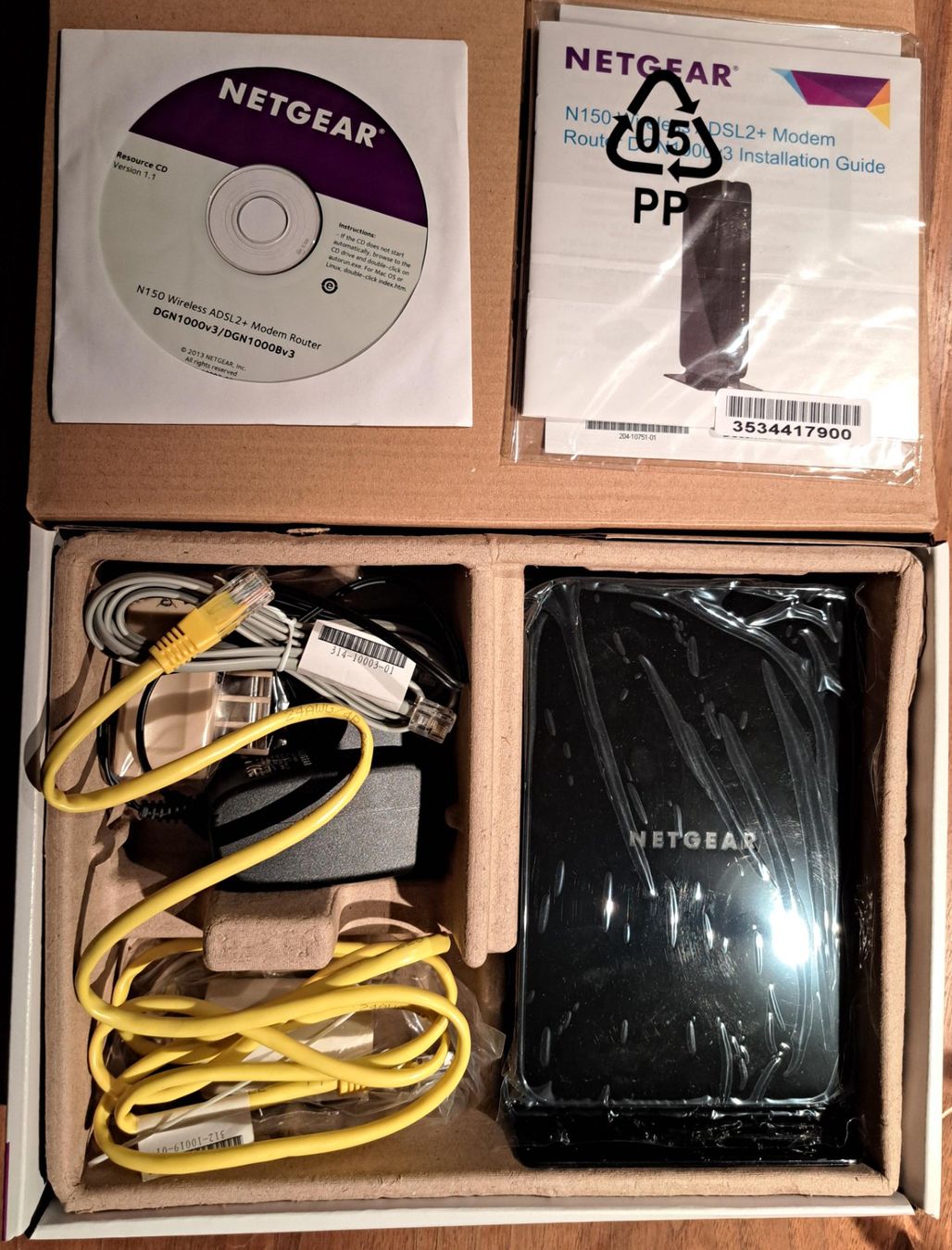 Modem Router net Gear N 150 Wireless DSL (Neu und originalverpackt) in ...