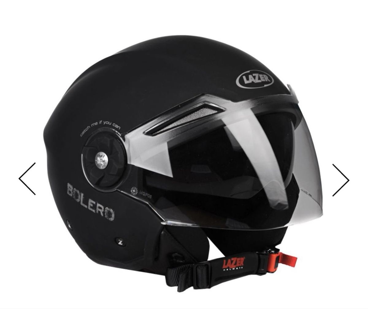 Caschi & visiere: Lauer Bolero Motorrad Helm – Usato da Zürich venduto da NorinaAurora